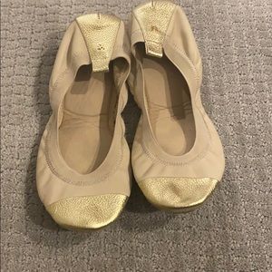 Yosi Samra foldable ballet flats
